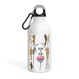 Affirmation Feminist pro choice Oregon Sport bottle 13.5oz -  This Land Is My Land