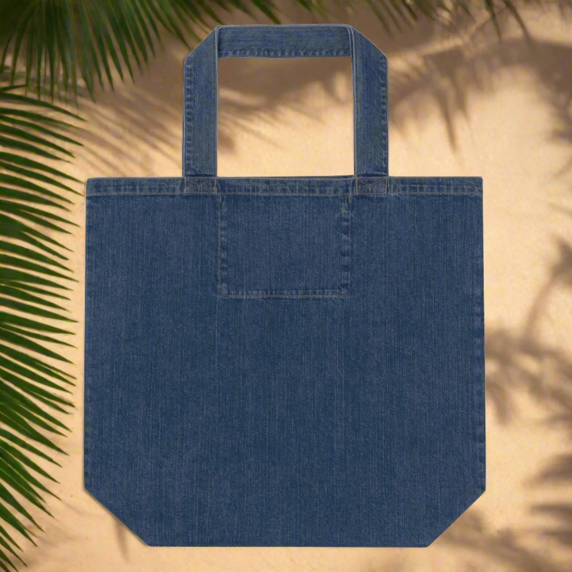 Alberta, denim sustainable tote bag