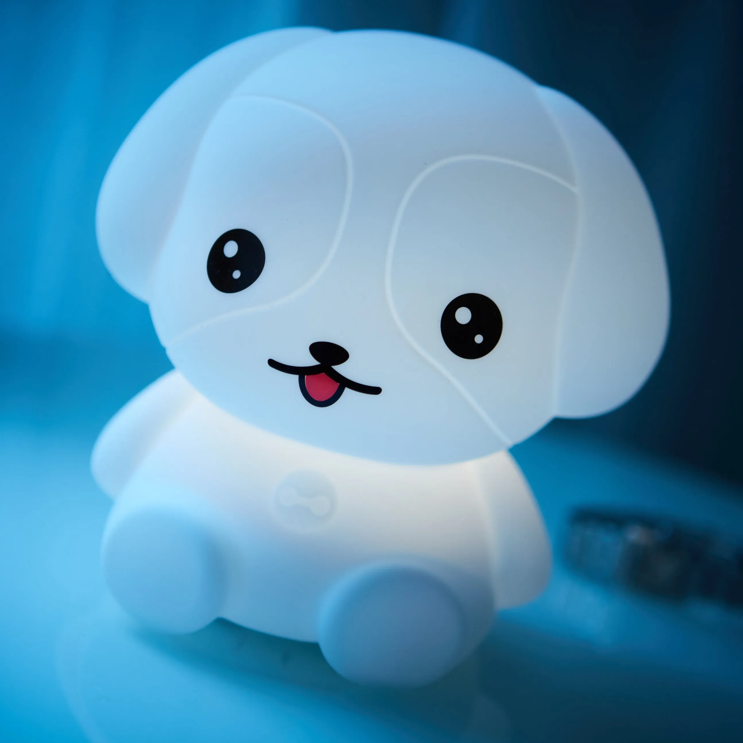 Around the Crib Lumi'noizies - Nelly the Puppy - Interactive Bluetooth Music Lamp for Nursery & Home