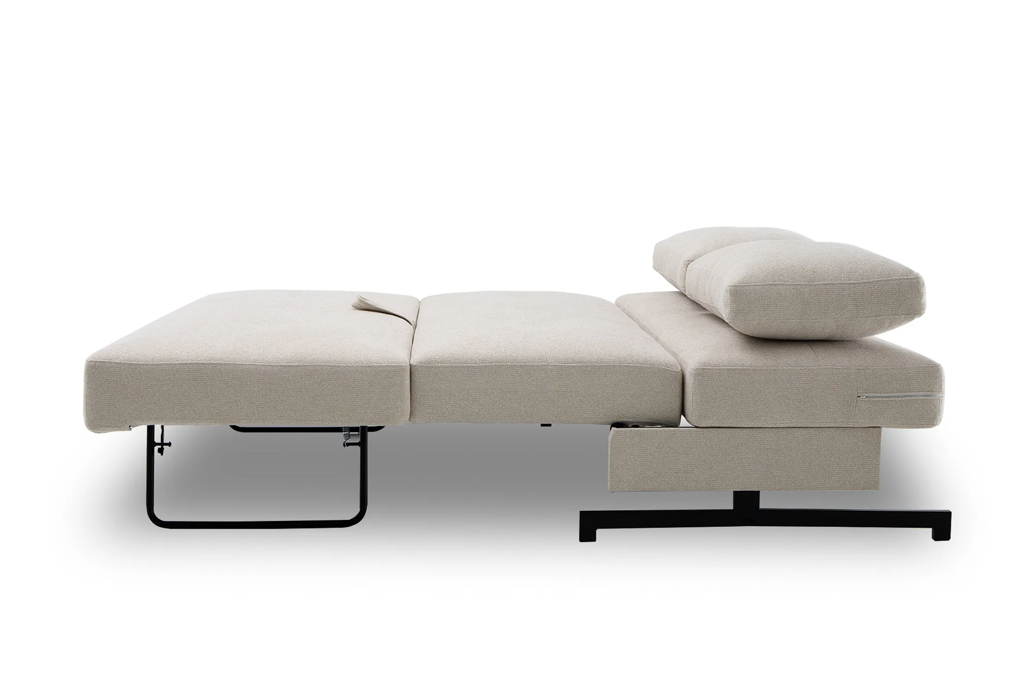 Bamton Armless Sofa Bed