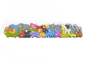 Begin Again Jumbo Animal Parade A to Z Puzzle