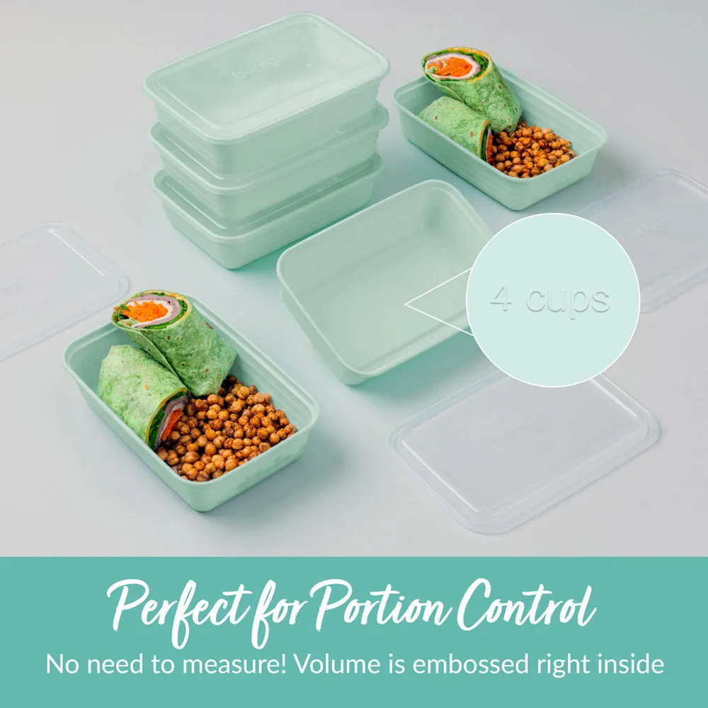 Bentgo Prep 1-Compartment Meal Prep Containers