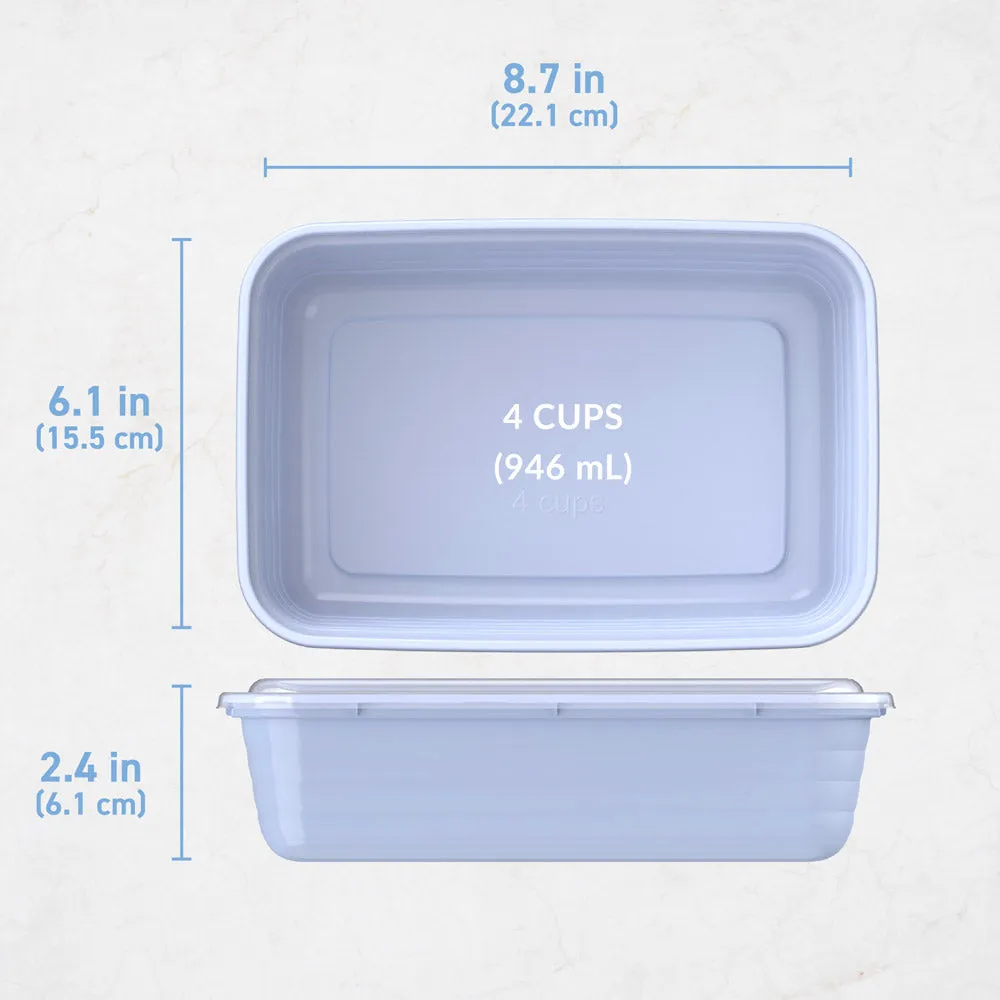 Bentgo Prep 1-Compartment Meal Prep Containers