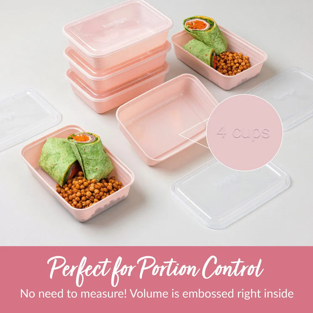 Bentgo Prep 1-Compartment Meal Prep Containers