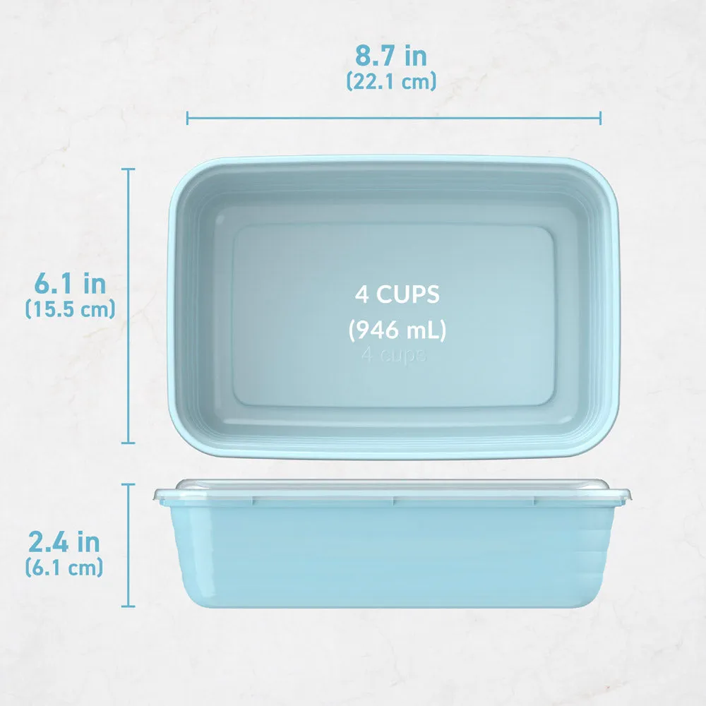 Bentgo Prep 1-Compartment Meal Prep Containers