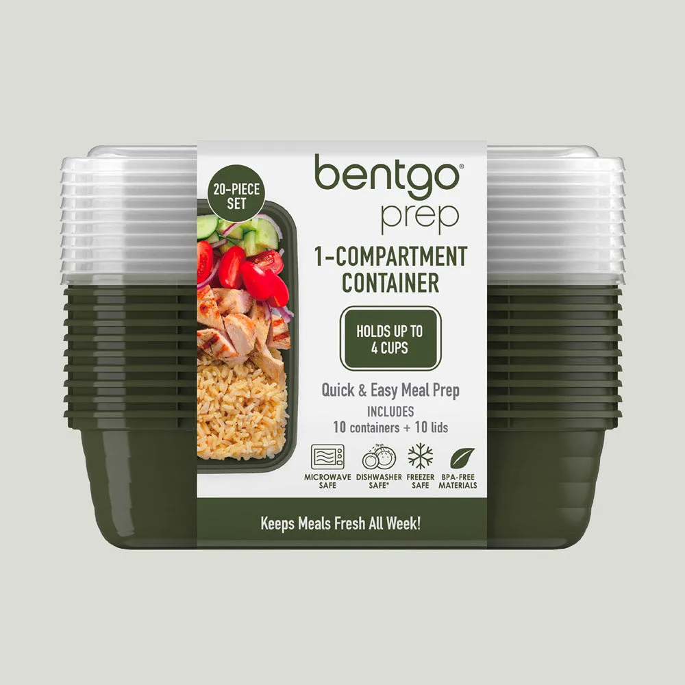 Bentgo Prep 1-Compartment Meal Prep Containers