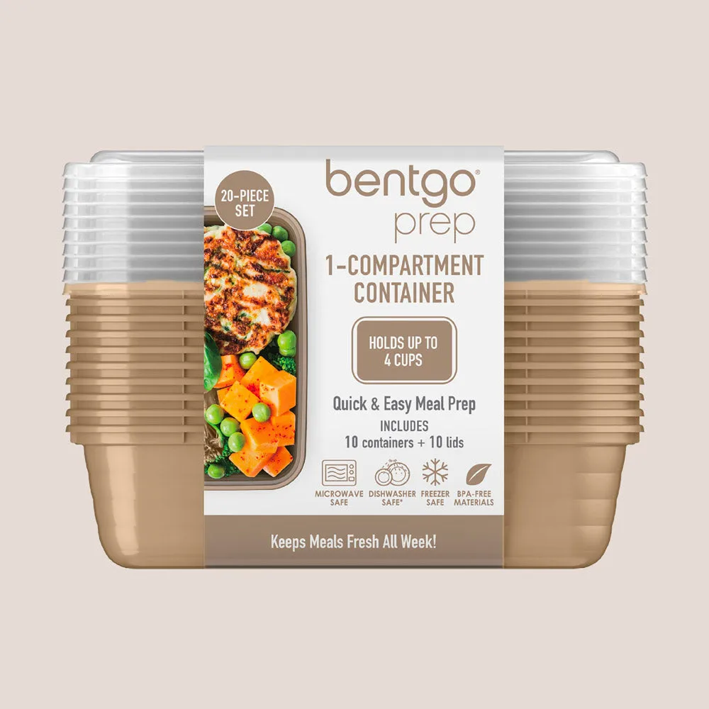 Bentgo Prep 1-Compartment Meal Prep Containers