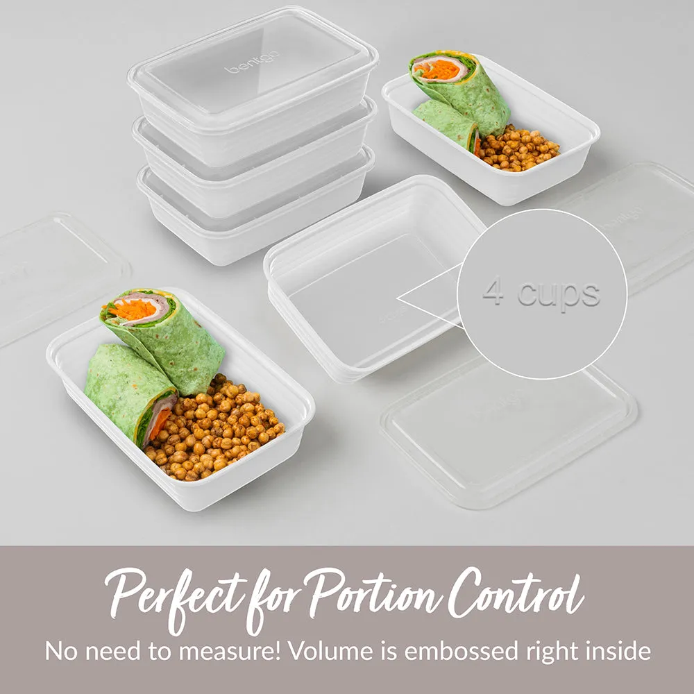 Bentgo Prep 1-Compartment Meal Prep Containers