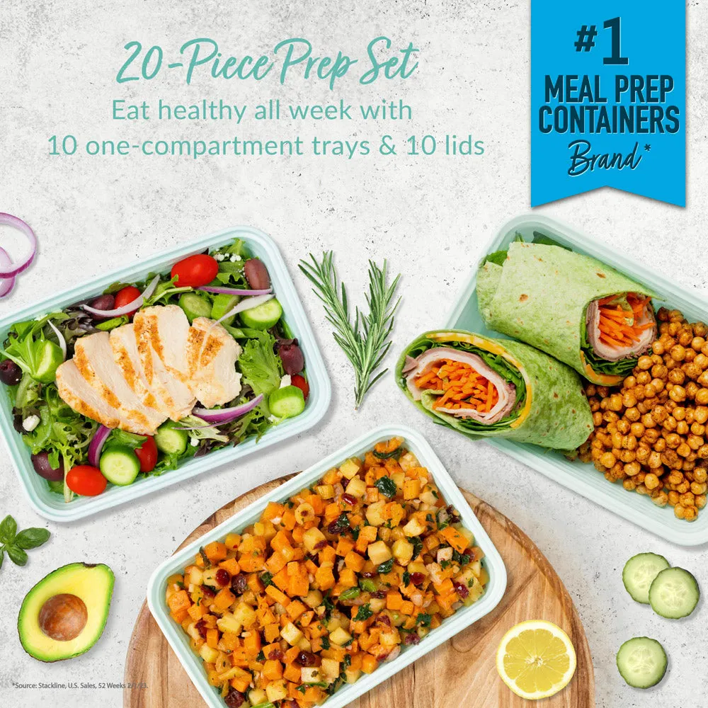 Bentgo Prep 1-Compartment Meal Prep Containers