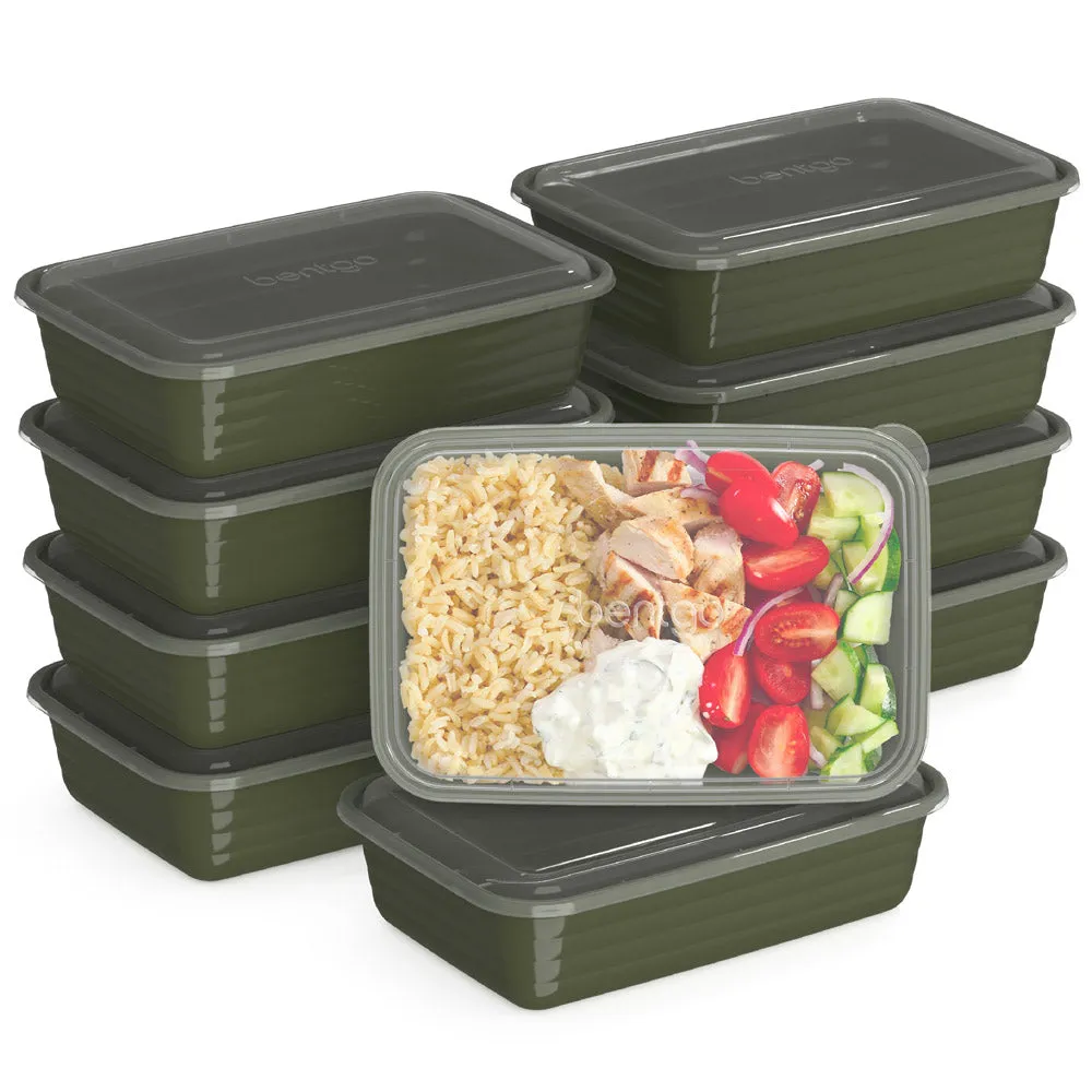 Bentgo Prep 1-Compartment Meal Prep Containers