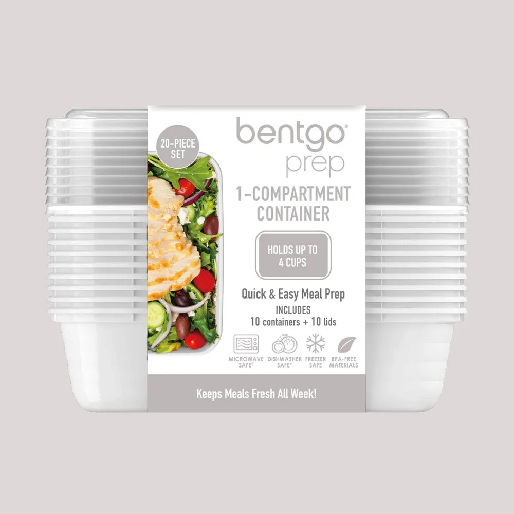 Bentgo Prep 1-Compartment Meal Prep Containers