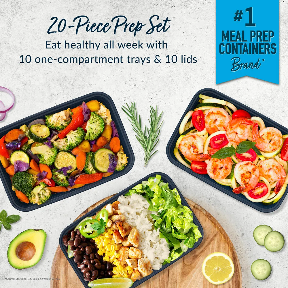 Bentgo Prep 1-Compartment Meal Prep Containers