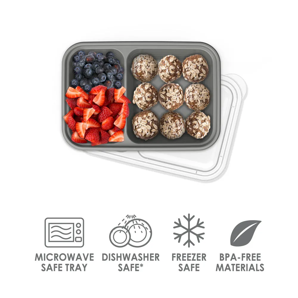 Bentgo Prep 2-Compartment Snack Containers