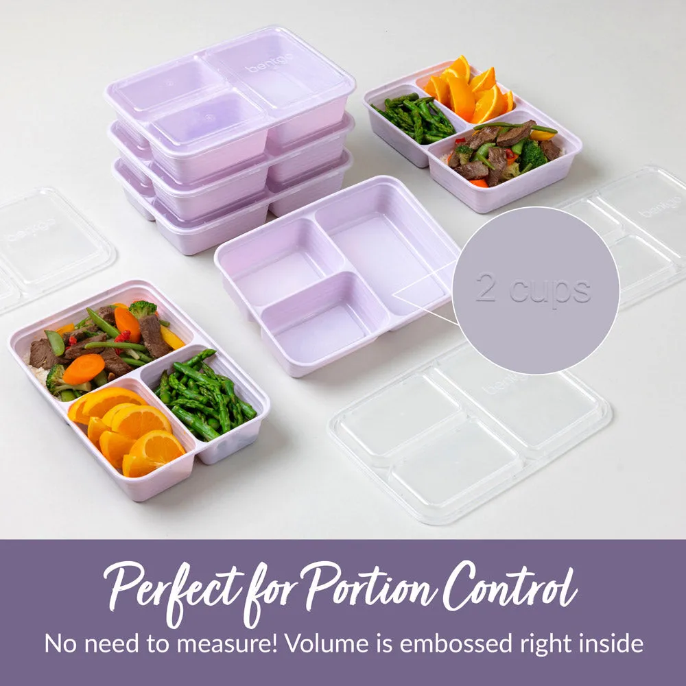 Bentgo Prep 3-Compartment Meal Prep Containers