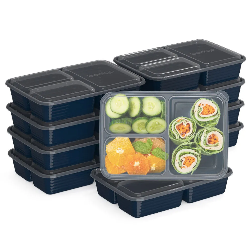 Bentgo Prep 3-Compartment Meal Prep Containers