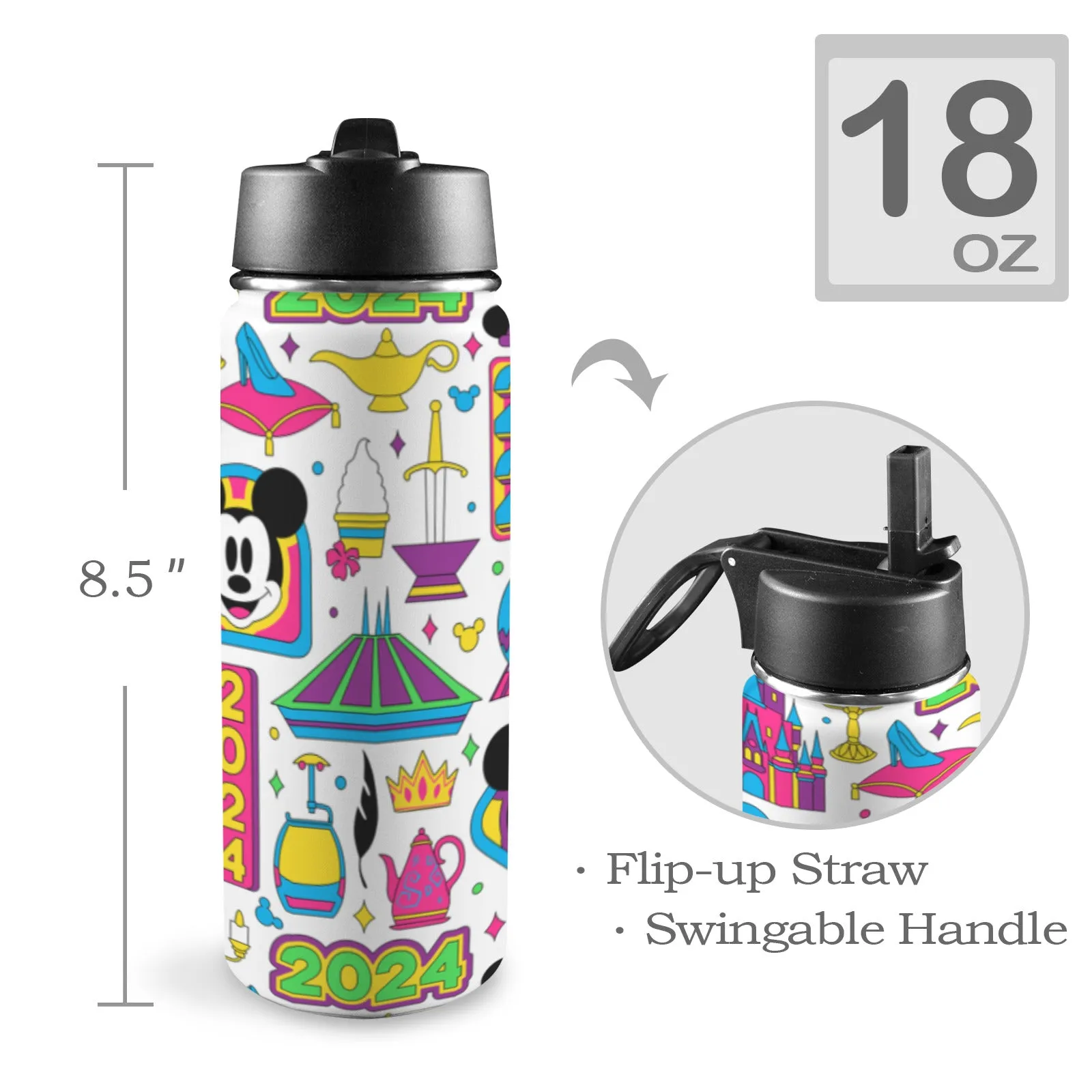 Disney 2024 Insulated Water Bottle