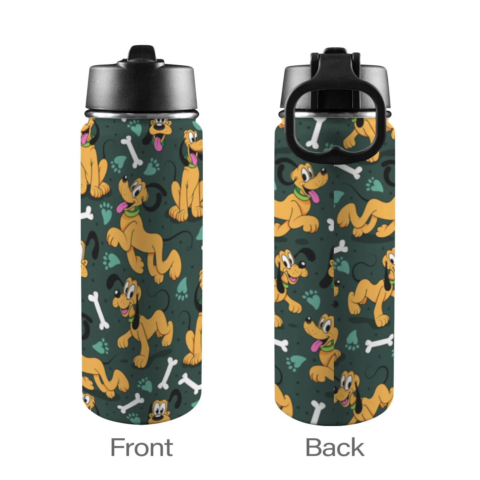 Disney Pluto Life Is Better With A Dog Insulated Water Bottle