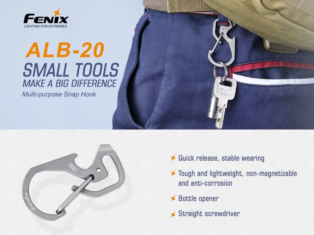 Fenix ALB-20 Multi-Purpose Snap Hook