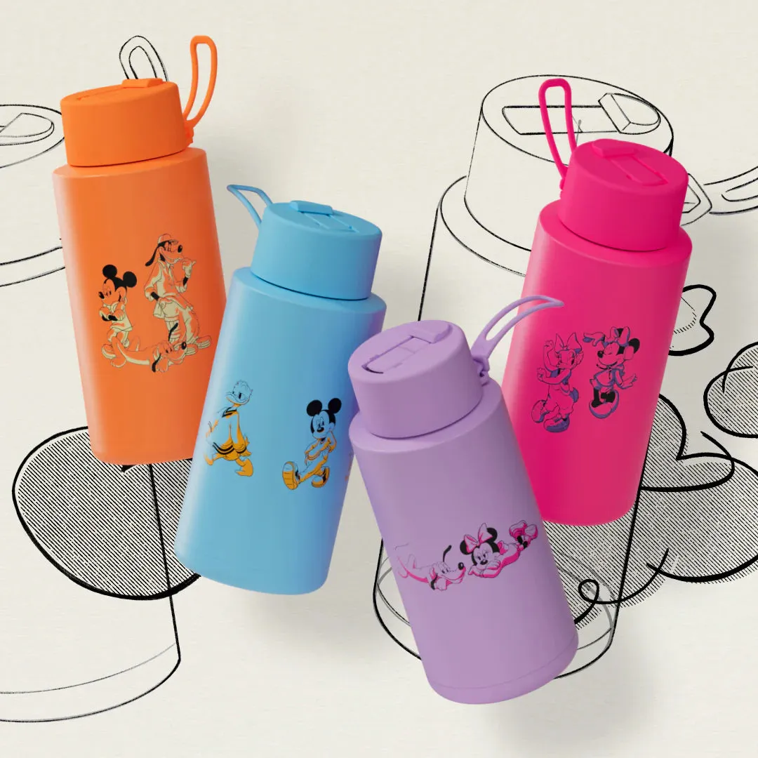 Frank Green Insulated Drink Bottle 1L Mickey & Friends