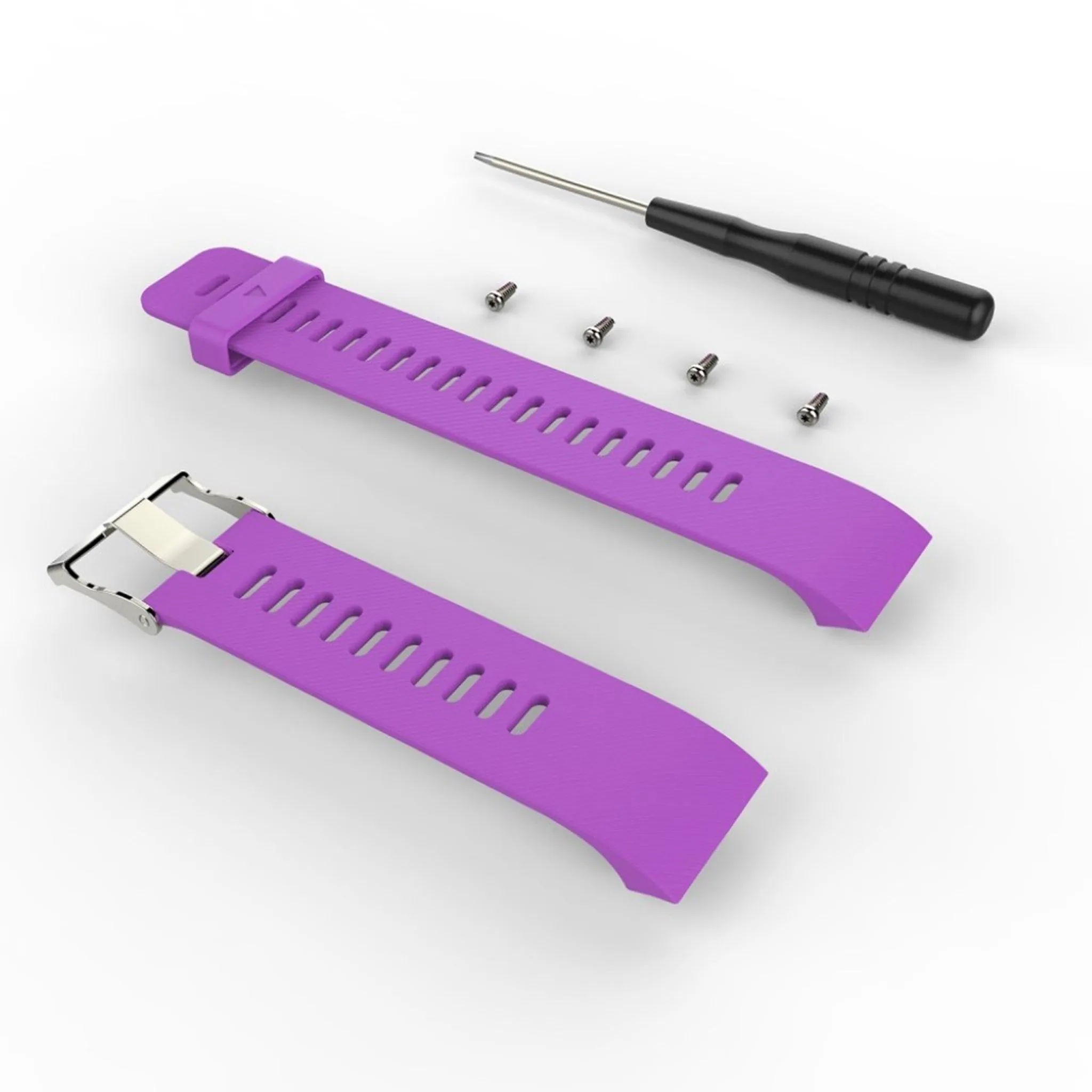 Garmin Forerunner 35 flexible silicone watchband - Purple