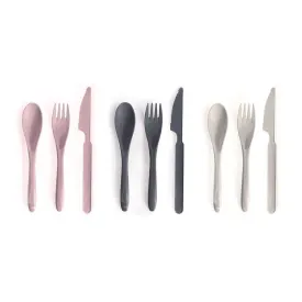 IS Gift Wheat Straw Travel Cutlery Assorted Set 3 Piece (price per set)