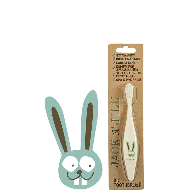 Jack N' Jill Natural Kids' Toothbrush - Bunny