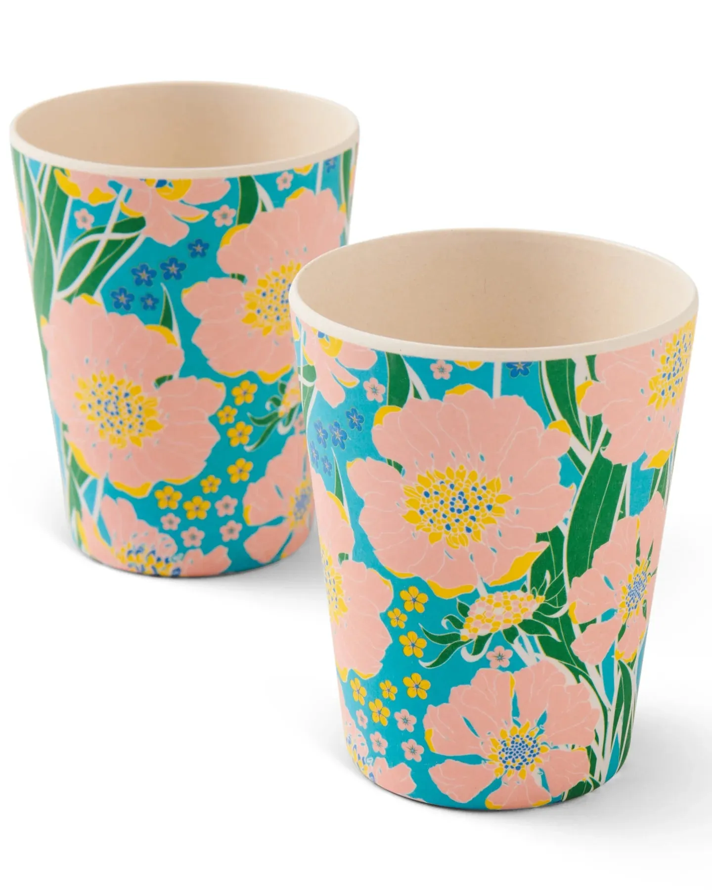 Kip & Co Tumbling Flowers Cup 2P Set