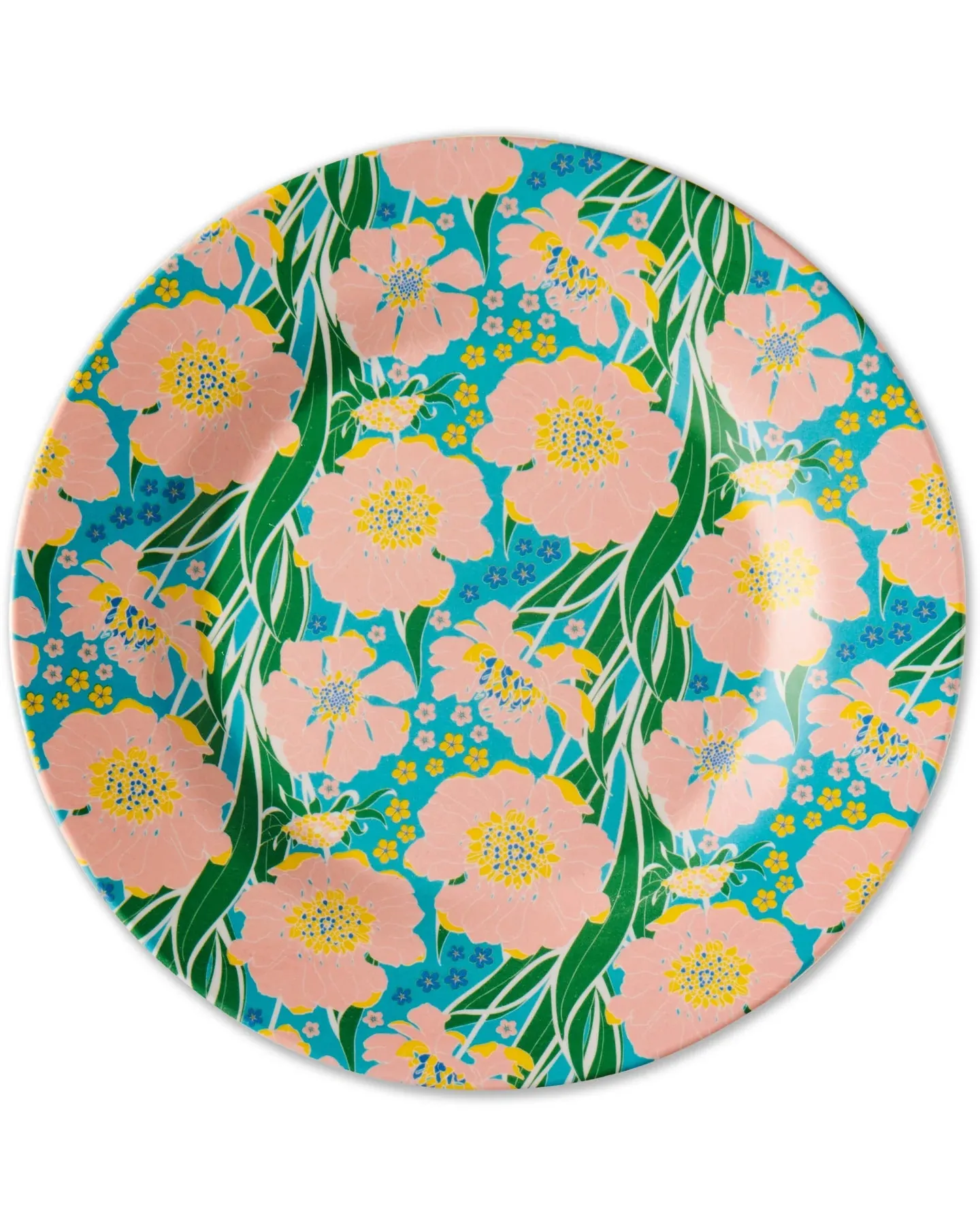 Kip & Co Tumbling Flowers Dinner Plate 2P Set