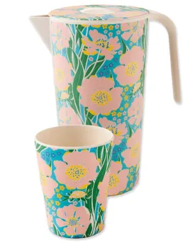 Kip & Co Tumbling Flowers Water Jug