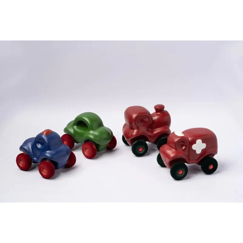 Little Vehicles Painted A ( Set of 4)