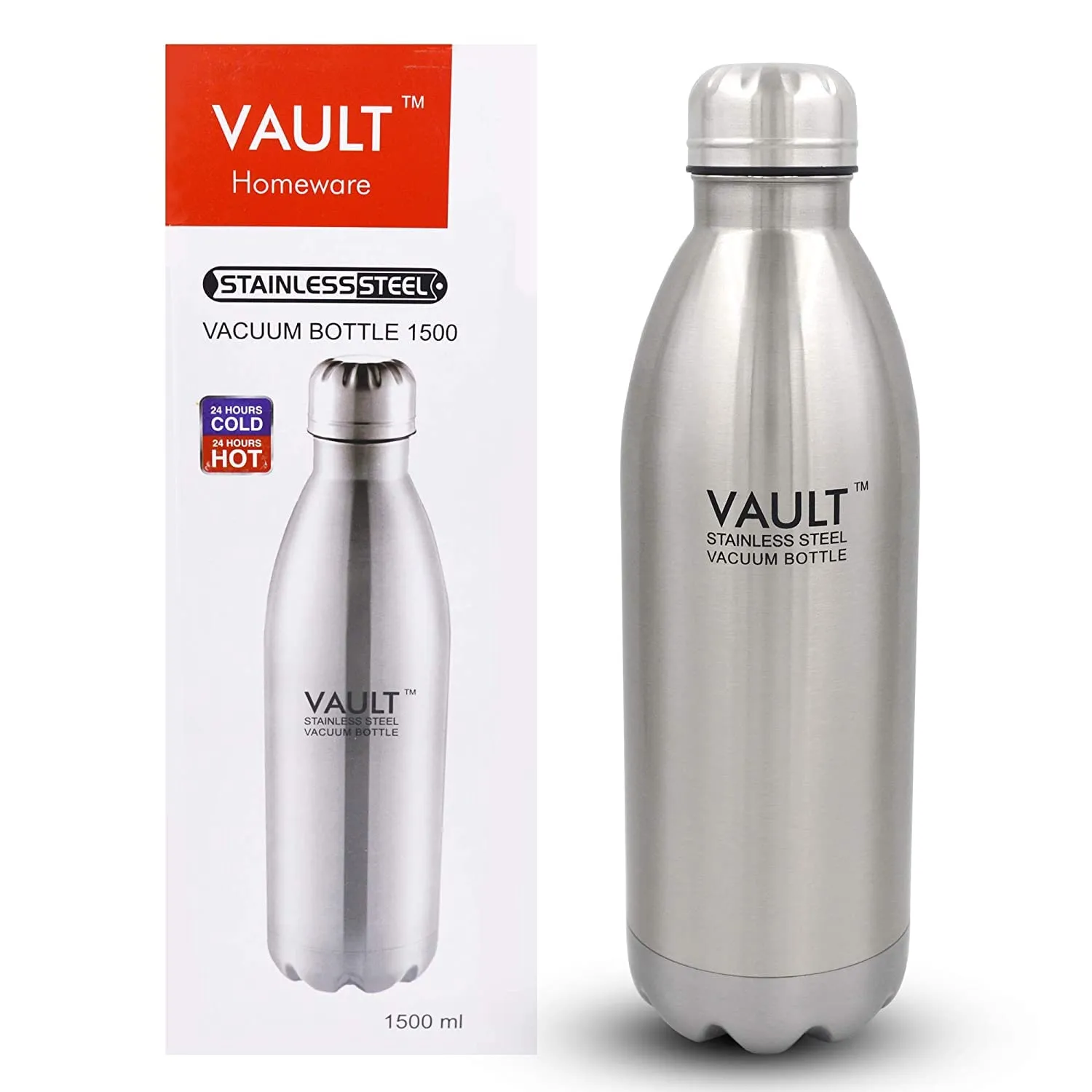 Meera's Era Vault Thermosteel Double Wall Vacuum Insulated Stainless Steel Water Bottle (1500 ml)