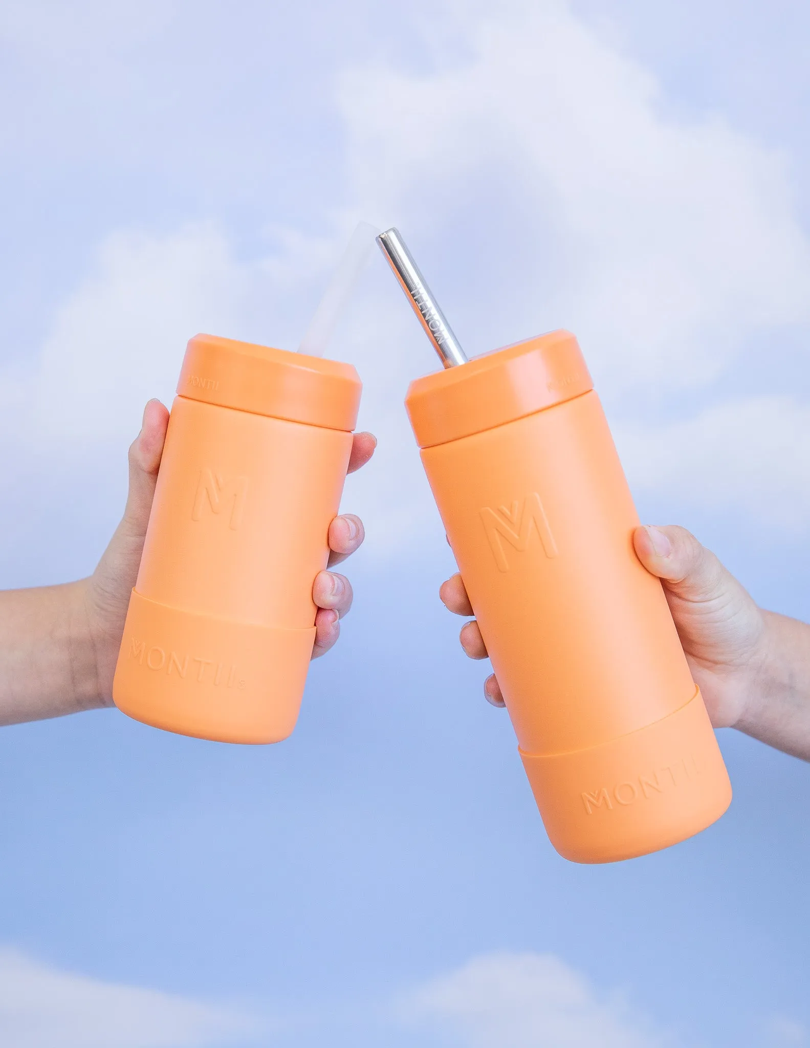 MontiiCo Small Bumper - 350ml, 475ml, 700ml - Tangerine