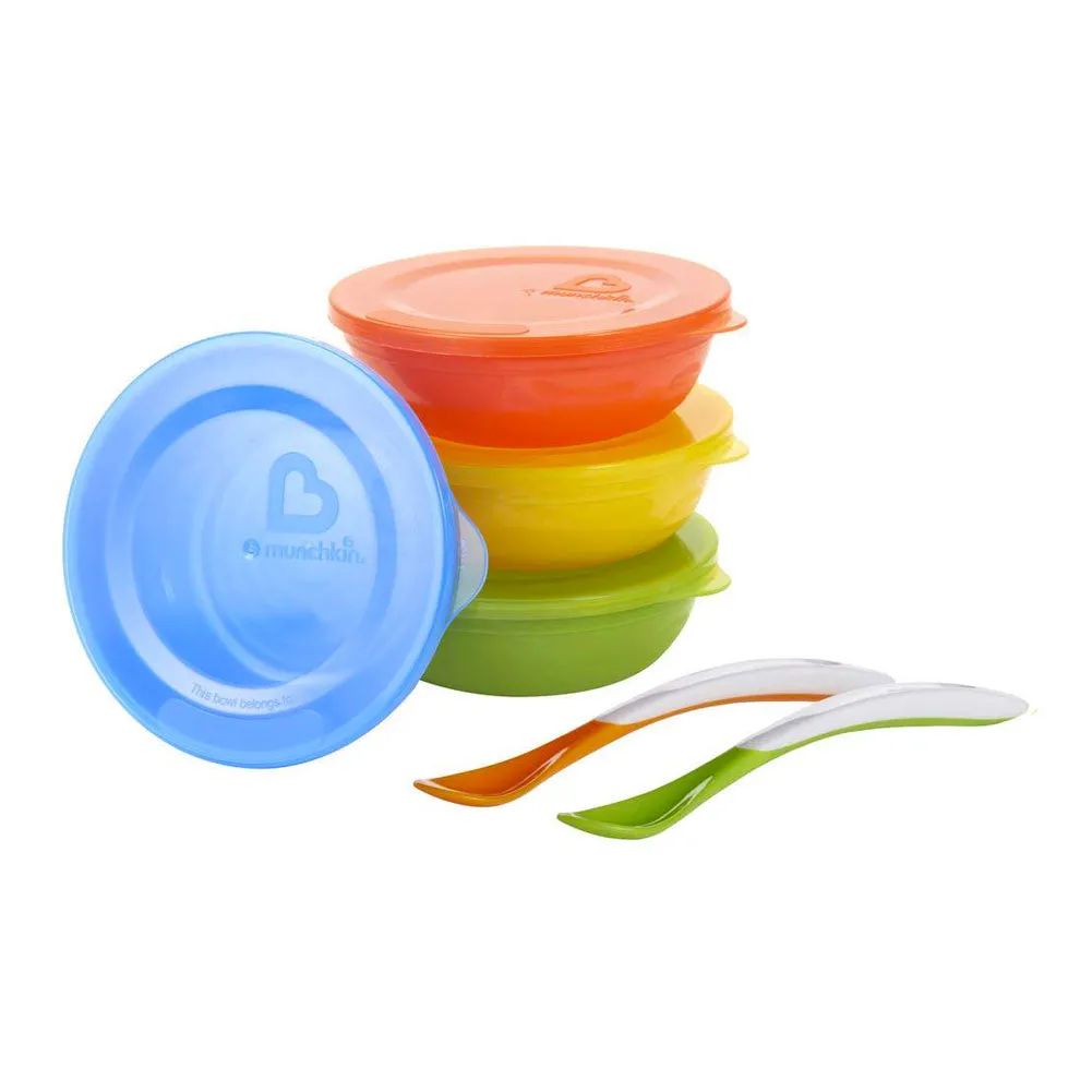 Munchkin 10-Piece Love-a-Bowls Feeding Set