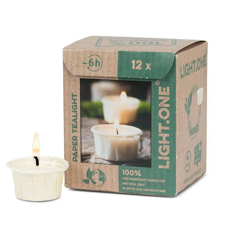 Natural Wax Sustainable Tealight