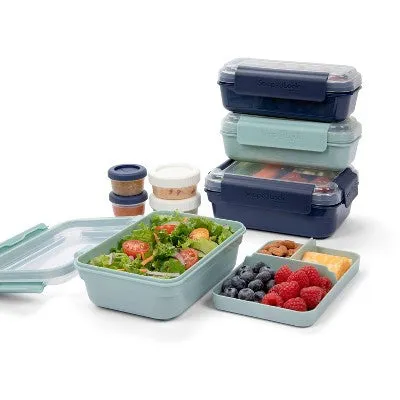 NEW - SnapLock Bento & Snack Set - 16pc