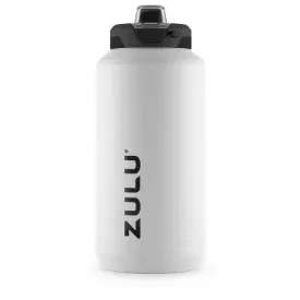 New - Zulu Goals 64oz Half Gallon Stainless Steel Jug - White