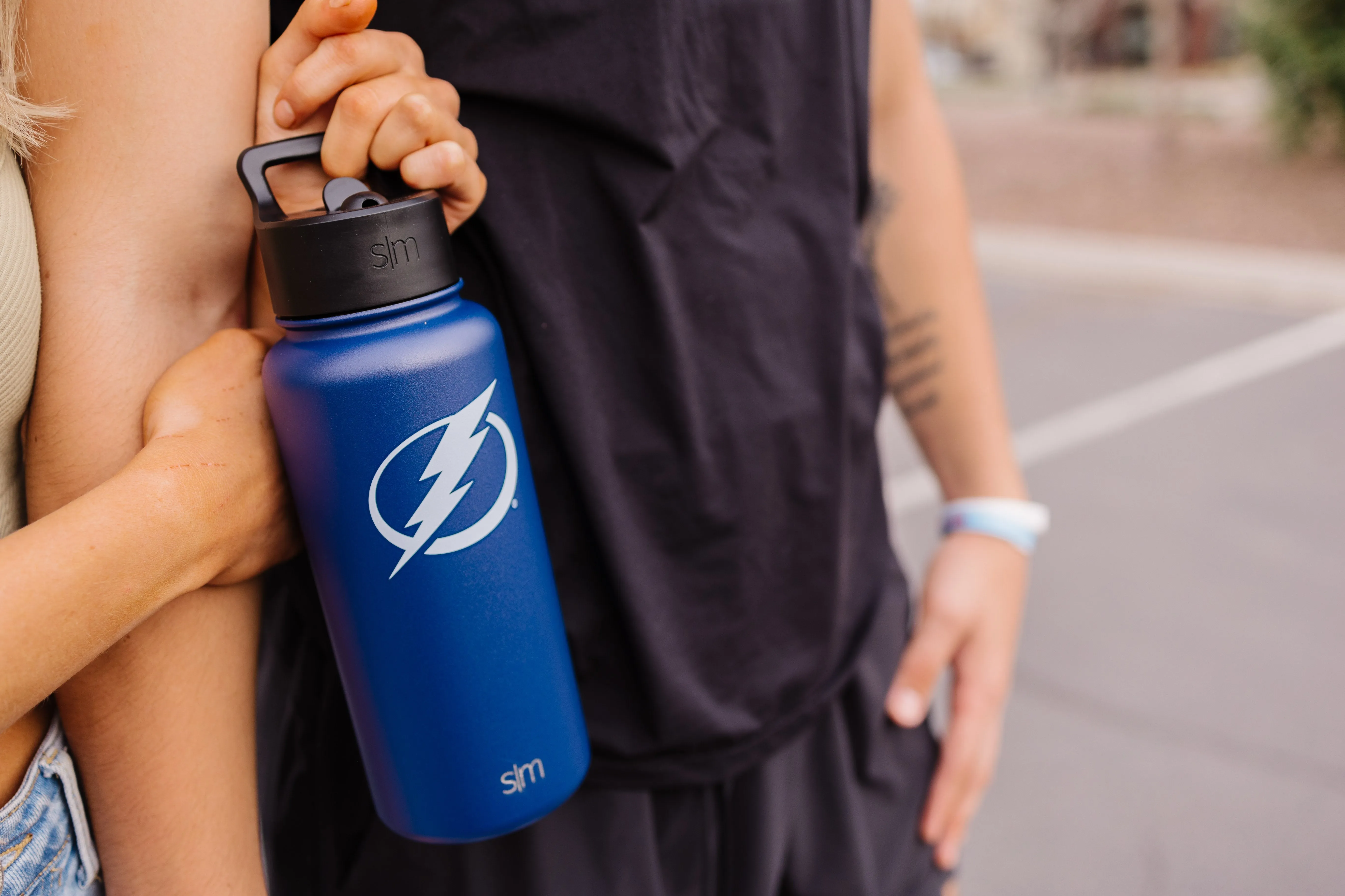 NHL Summit Insulated Water Bottle with Straw Lid