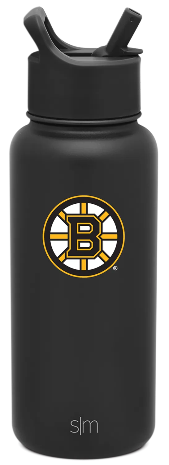 NHL Summit Insulated Water Bottle with Straw Lid