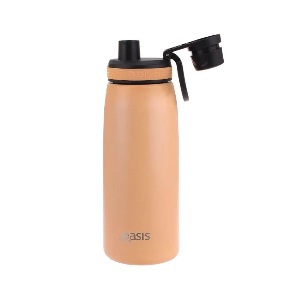 Oasis 780ml Insulated Sports Water Bottle Rockmelon