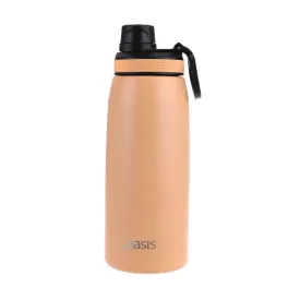 Oasis 780ml Insulated Sports Water Bottle Rockmelon