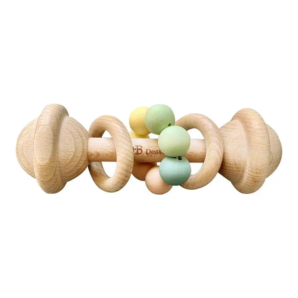 Pastel Multi Color Rattle