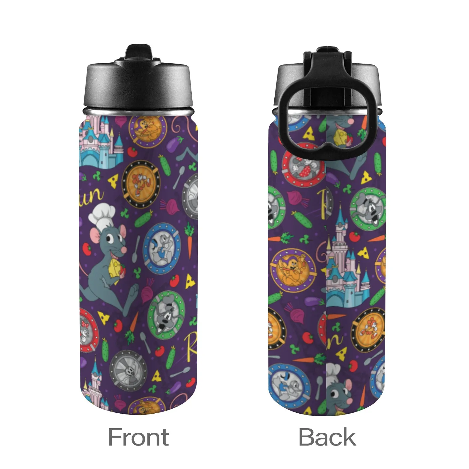 Ratatouille Wine And Dine Race Insulated Water Bottle