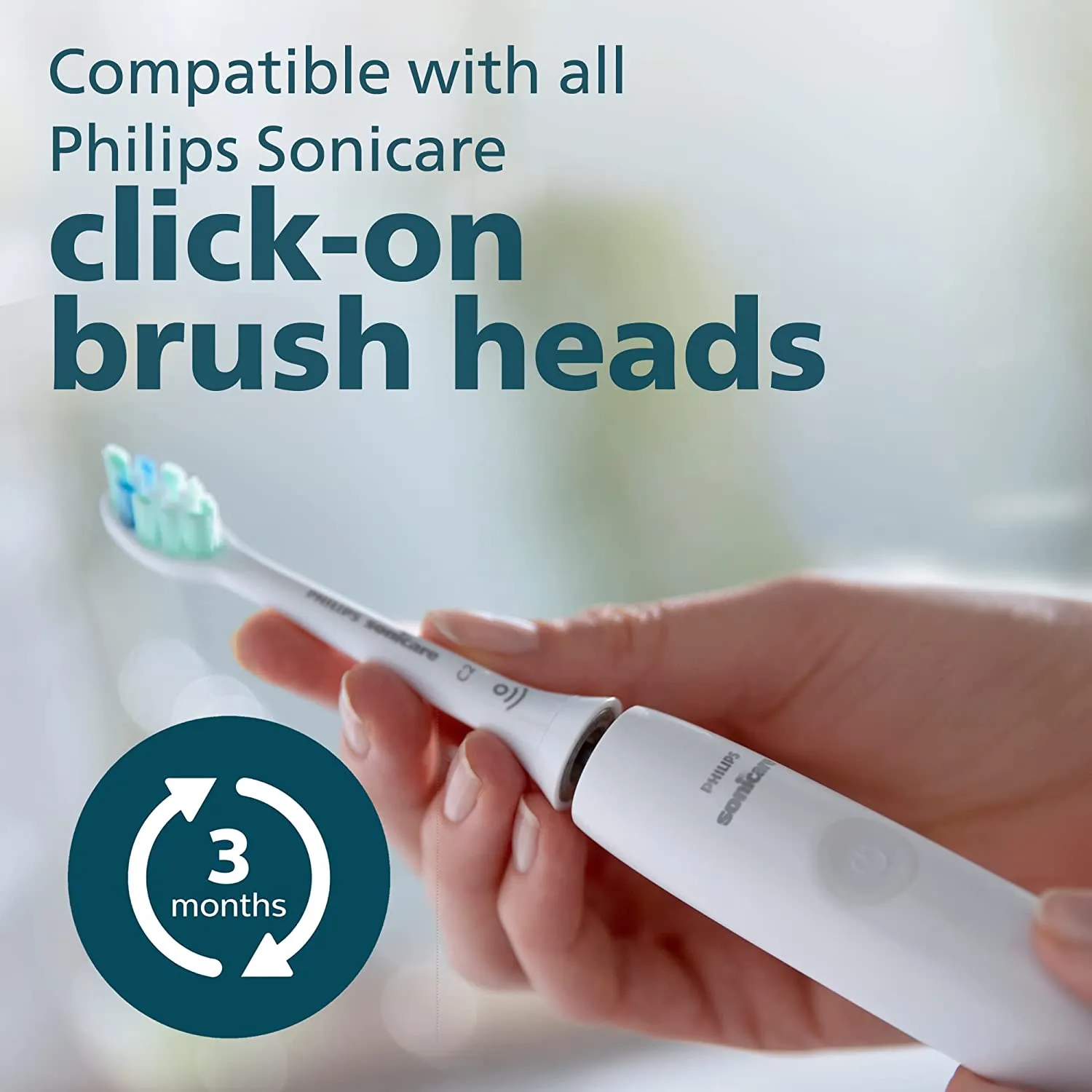 Rechargeable Electric Toothbrush with Pressure Sensor, Long Battery Life