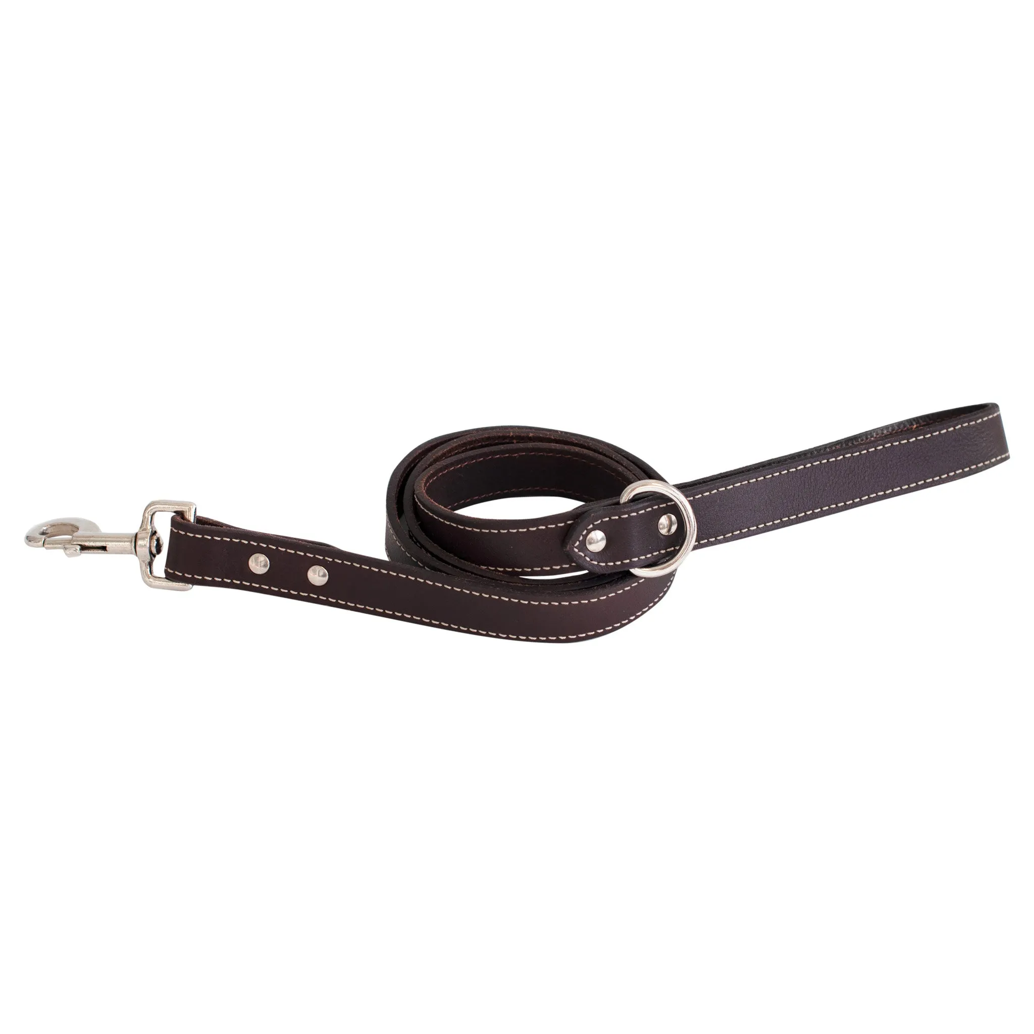 Richmond II Top Stitch Leather Leash