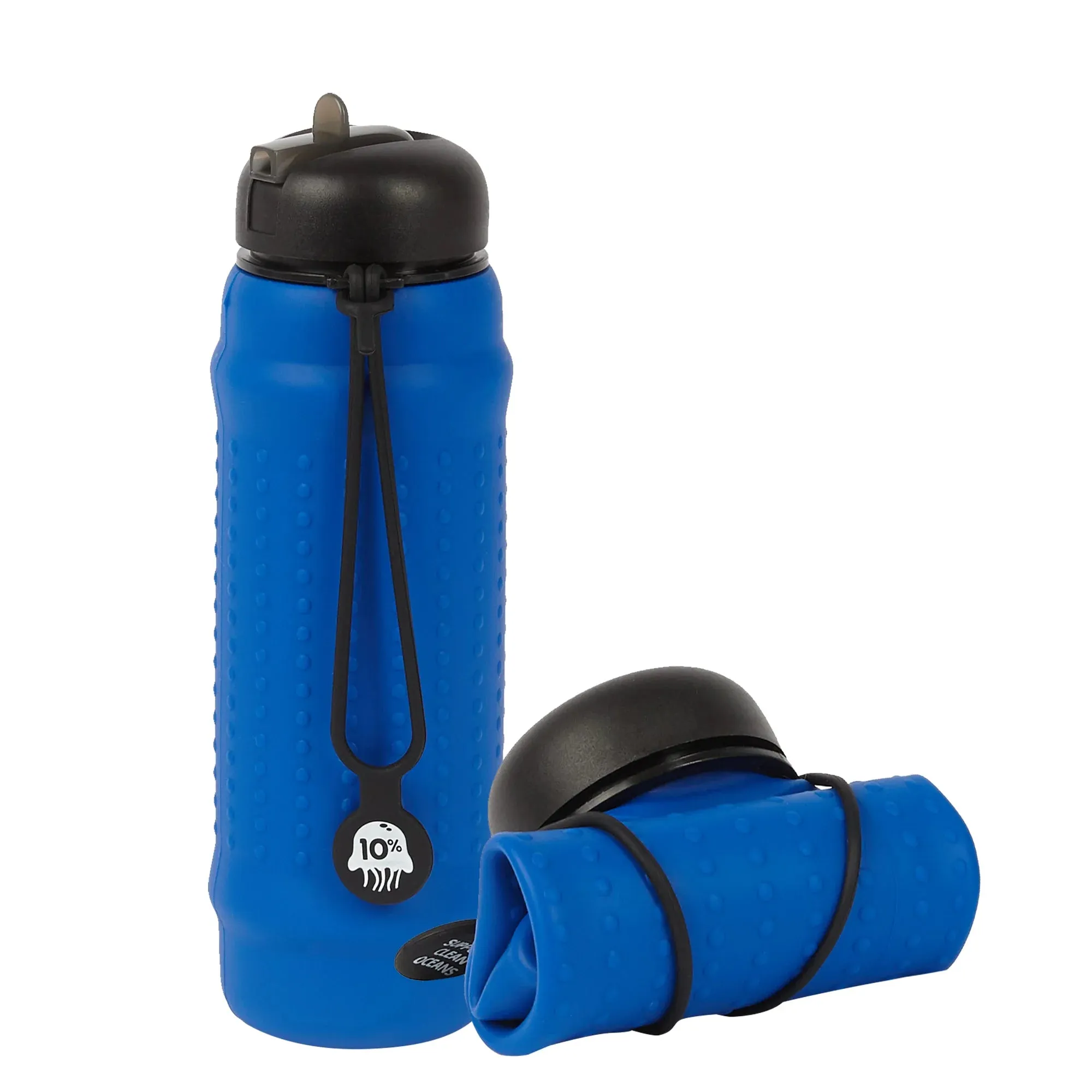 Rolla Bottle - Cobalt, Black   Black