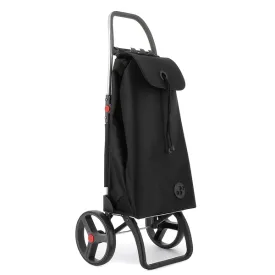 Rolser I-Max MF Logic RSG Big Wheel Foldable Shopping Trolley -Black