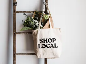 Shop Local Canvas Tote Bag