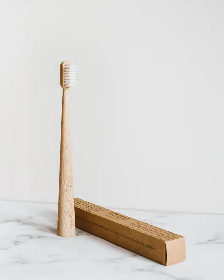 Single Bamboo Toothbrush - Adult