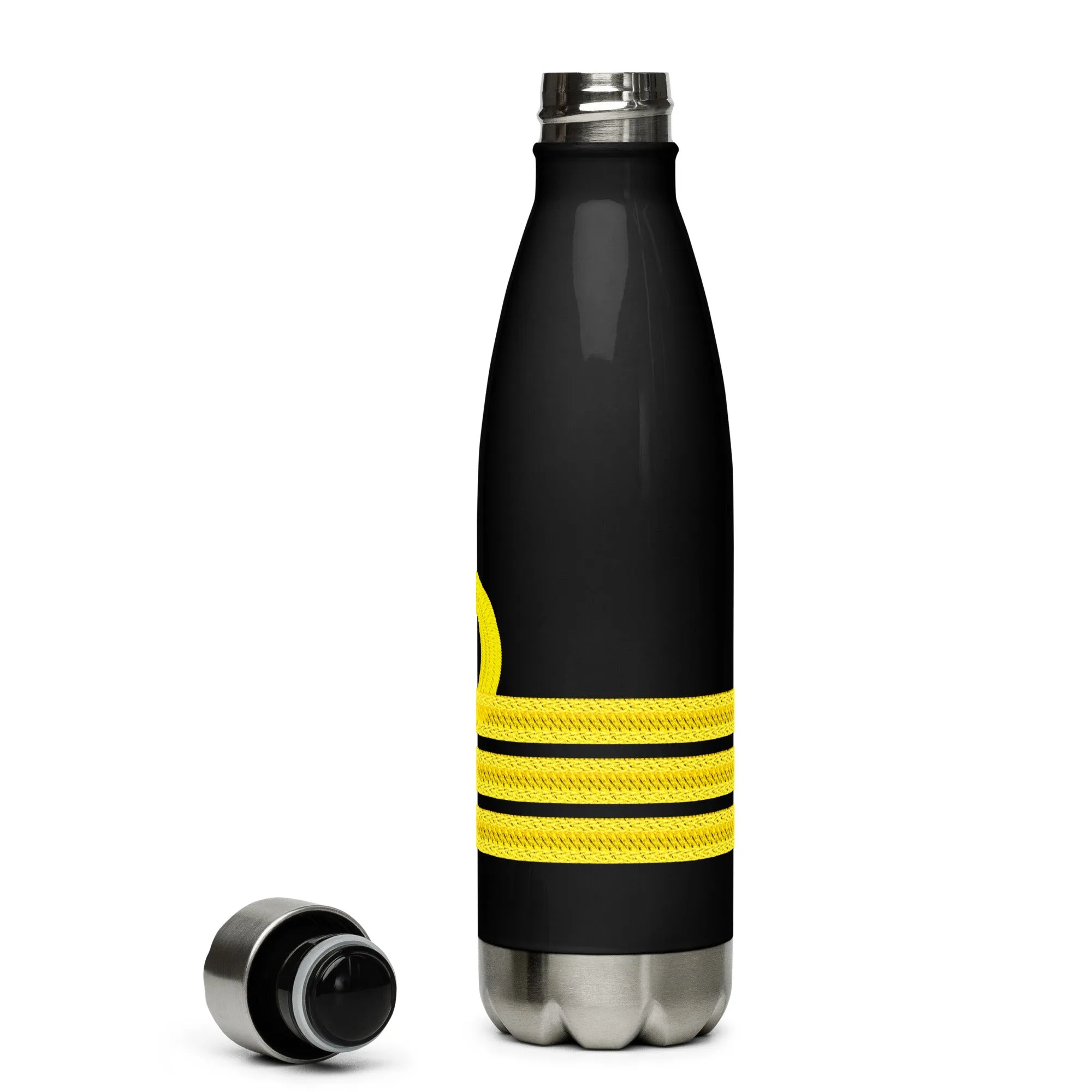 Stainless steel water bottle for Chief Officer (choose epaulettes)