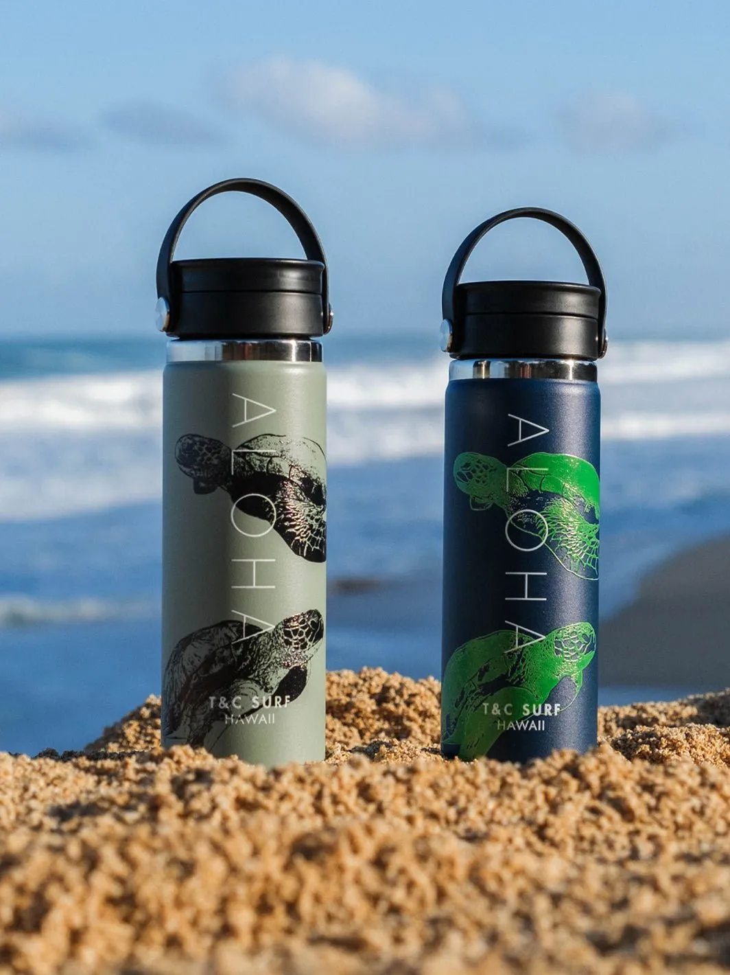 T&C Surf 20 oz Honululu Hydro Flask Bottle